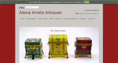 Desktop Screenshot of alexiaamatoantiques.com